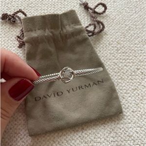 David Yurman Sterling Silver Infinity Bracelet